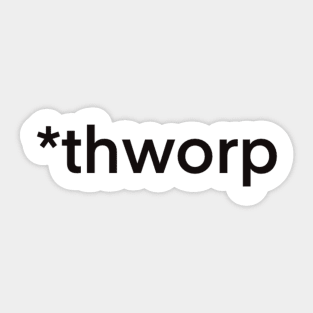 *thworp Sticker